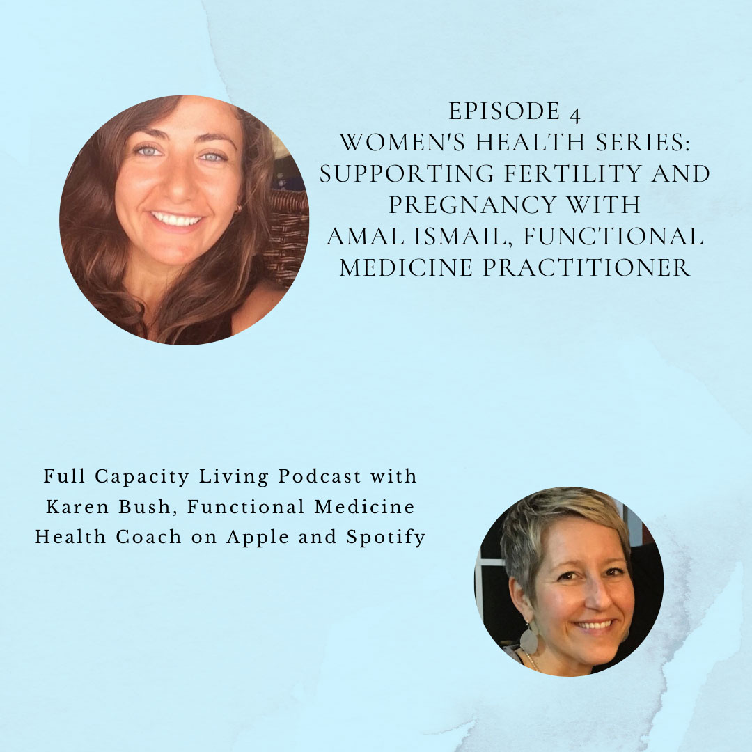 Women’s Health Series:  Supporting Fertility and Pregnancy with Amal Ismail